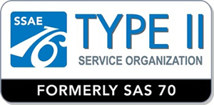 SSAE16 Type II Certified
